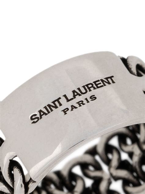 ysl chain ring|Saint Laurent Jewellery for Women .